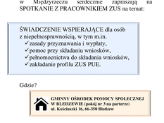 Ilustracja do artykułu: Spotkanie z pracownikiem ZUS
