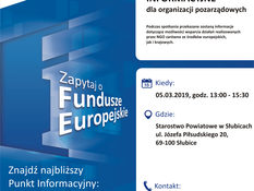 Ilustracja do artykułu: Spotkania informacyjne dla organizacji pozarządowych
