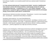 Ilustracja do artykułu: Informacja o wpłynięciu petycji