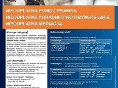 Ilustracja do artykułu: Nieodpłatna Pomoc Prawna,Nieodpłatne  Poradnictwo Obywatelskie i Nieodpłatna Mediacja
