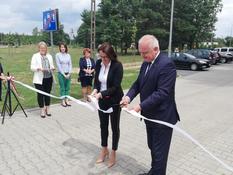 Ilustracja do artykułu: Otwarcie ul. Leśnej w Bledzewie.