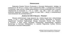 Ilustracja do artykułu: Obwieszczenie Regionalnego Dyrektora Ochrony Środowiska w Gorzowie Wielkopolskim - „Budowa linii 400 kV Baczyna – Plewiska”.