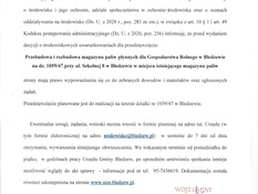 Ilustracja do artykułu: Obwieszczenie Wójta Gminy Bledzew z dnia 2020.11.02 znak RG. OŚ.650.4.14.2019/2020 o możliwości zapoznania się z dowodami przed wydaniem decyzji środowiskowej dla przedsięwzięcia Przebudowa i rozbudowa magazynu paliw płynnych dla Gospodarstwa Rolnego