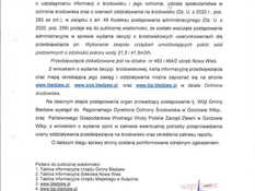 Ilustracja do artykułu: Ogłoszenie Wójta Gminy Bledzew z dnia 11 grudnia 2020 roku 