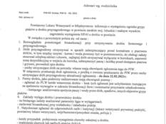 Ilustracja do artykułu: Informacja Powiatowego Lekarza Weterynarii w Międzyrzeczu w sprawie wystąpienia ogniska grypy ptaków u drobiu przyzagrodowego w powiecie żarskim