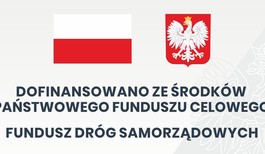 Ilustracja do artykułu: Przebudowa drogi gminnej w Osiecku z dofinansowaniem z Rządowego Funduszu Rozwoju Dróg