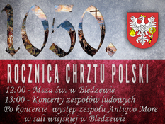 Ilustracja do artykułu: Rocznica Chrztu Polski - Sobota 16 kwietnia