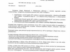 Ilustracja do artykułu: Informacja Powiatowego Lekarza Weterynarii w Międzyrzeczu o wzroście zakażenia ASF