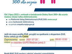 Ilustracja do artykułu: Dobry Start 300+ dla ucznia