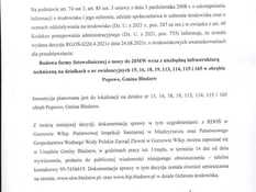 Ilustracja do artykułu: Obwieszczenie Wójta Gminy Bledzew z dnia 25.08.2021 r. o wydaniu decyzji RG.OŚ.6220.4.2021 z dnia 24.08.2021 r. o środowiskowych uwarunkowaniach dla przedsięwzięcia: Budowa farmy fotowoltaicznej o mocy do 20MW wraz z niezbędną infrastrukturą techniczną na