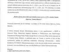 Ilustracja do artykułu: Ogłoszenie Wójta Gminy Bledzew z 14.10.2021r. znak RG.OŚ 6220.8.2021 o wydaniu decyzji o środowiskowych uwarunkowaniach