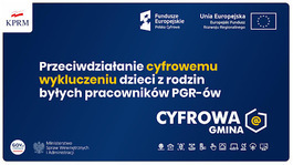 Ilustracja do artykułu: Podpisanie umowy na realizację projektu grantowego: „Cyfrowa Gmina” w ramach Programu Operacyjnego Polska Cyfrowa na lata 2014 – 2020