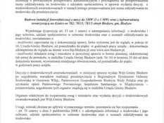 Ilustracja do artykułu: Obwieszczenie Wójta Gminy Bledzew znak RG. OŚ.6220.16.2021/2022 z 2022.04.19 o prowadzonym postępowaniu administracyjnym i przystąpieniu do przeprowadzenia oceny oddziaływania na środowisko z udziałem społeczeństwa w sprawie wydania decyzji  o środowiskow