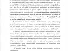 Ilustracja do artykułu: Ogłoszenie Wójta Gminy Bledzew z dnia 11 lipca 2022r. RG.OŚ.6220.9.2022 - wszczęcie postępowania administracyjnego w sprawie wydania decyzji o środowiskowych uwarunkowaniach dla przedsięwzięcia pn.: „Budowa dwudziestu jeden budynków mieszkalnych jednorodz
