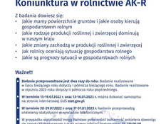 Ilustracja do artykułu: Badanie koniunktury w gospodarstwie rolnym