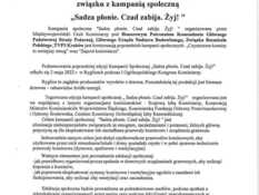 Ilustracja do artykułu: Komunikat Międzywojewódzkiego Cechu Kominiarzy do właścicieli, zarządców i użytkowników budynków w związku z kampanią społeczną „Sadza płonie. Czad zabija. Żyj!”