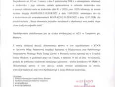Ilustracja do artykułu: Ogłoszenie Wójta Gminy Bledzew znak RG.OŚ.6220.2.11.2018/2022 z 15.09.2022 r. o wydaniu decyzji RG.OŚ.6220.2.10.2018/2022 z dnia 14.09.2022 r. zmieniającej decyzję o środowiskowych uwarunkowaniach RG.OŚ.6220.2.10.2018/2022 z dnia 11.07.2018 r. dla przedsi