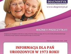 Ilustracja do artykułu: Bezpłatne badania mammograficzne