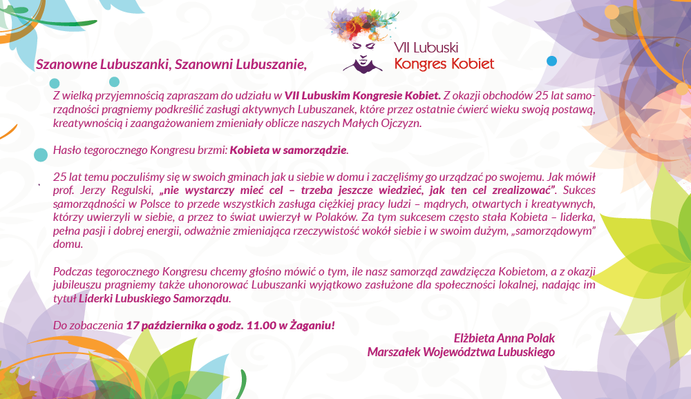 7 Lubuski Kongres Kobiet
